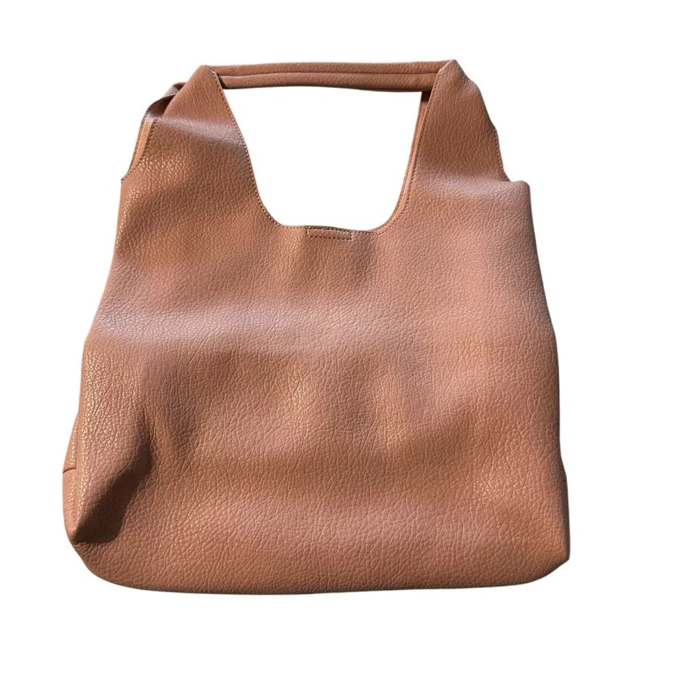 Classic Tan Leather Tote Bag - Everyday Carry